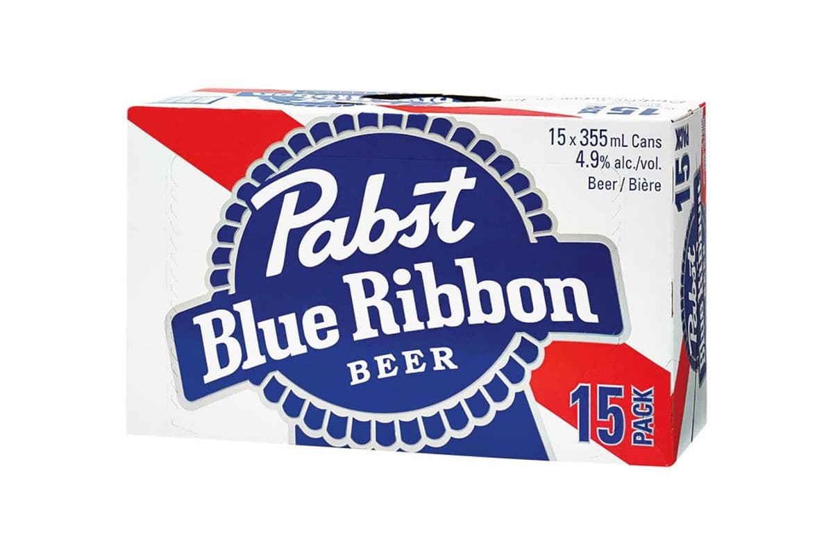 Pabst Blue Ribbon (15 Cans) (15 x 355ml)