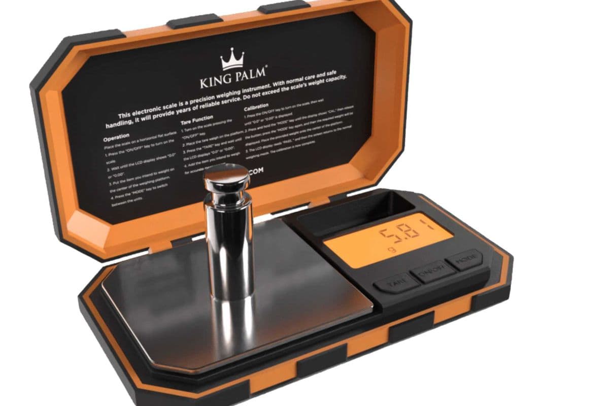 KP Orange Kitchen Scale