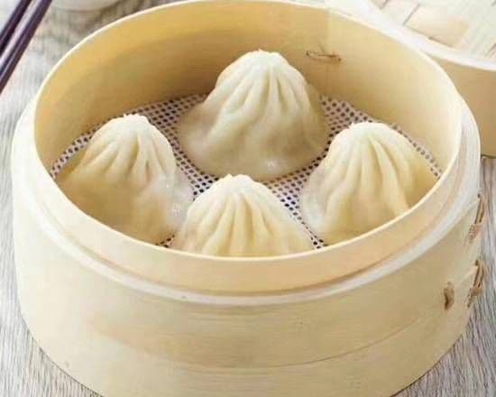 Mini Steamed Bun (4) / Petit Chignon à la Vapeur (4)/