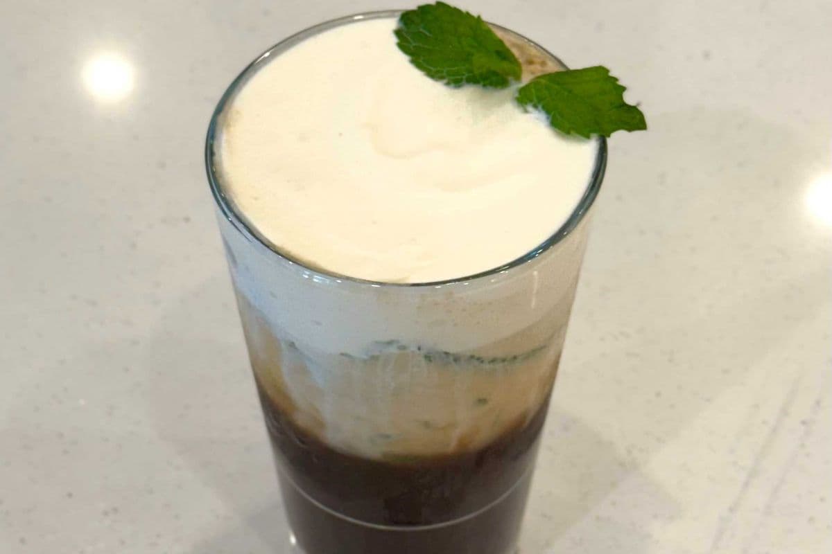 Mint Cream Iced Coffee