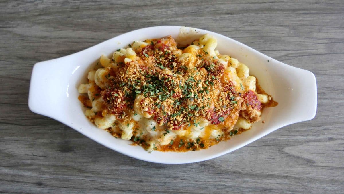 Baked Chicken Parm Mac