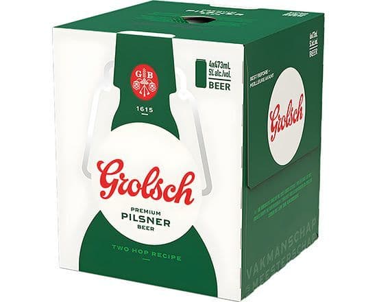 GROLSCH PREMIUM PILSNER (4x473ML)