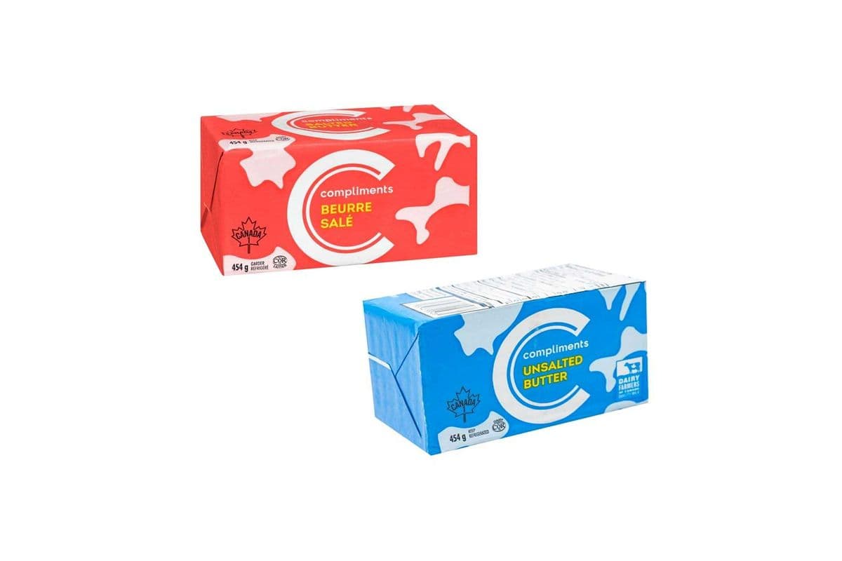 Compliments Butter 250 g-454g