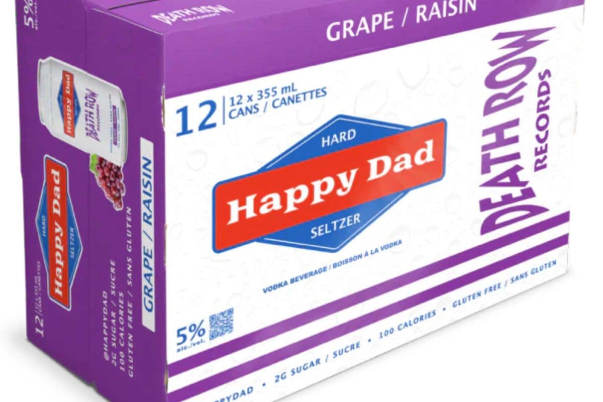 HAPPY DAD HARD SELTZER GRAPE (1 x 12x355 ml)