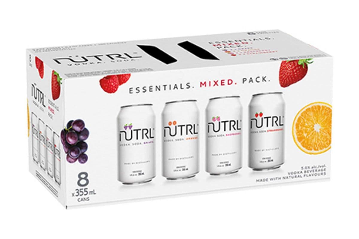 NUTRL 5 ESSENTIALS MIXER NM (1 x 8 X Can 355 ml)