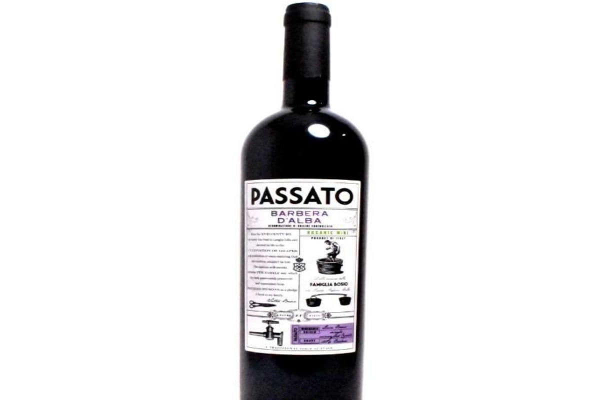 PASSATO ORGANIC BARBERA-750ML (1 x 750 ML)