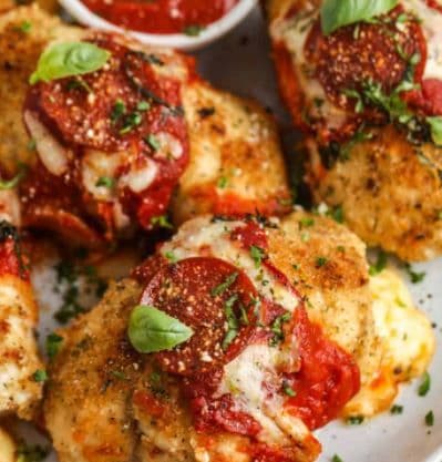 Bayside Broccoli and Cheese Stuffed Chicken