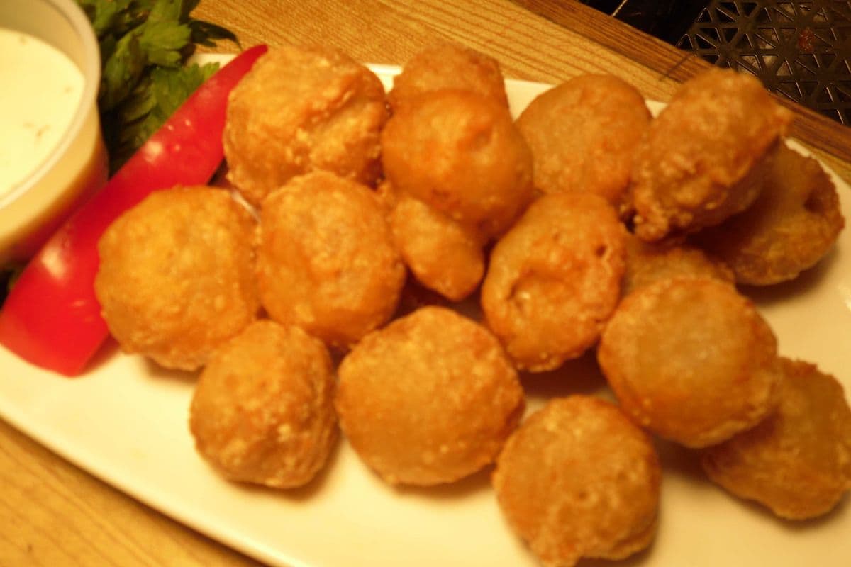 Battered Mushrooms
