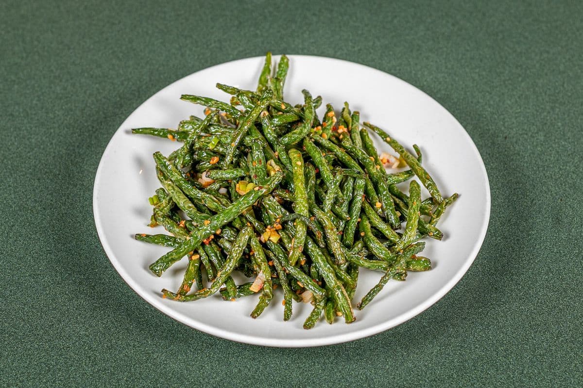 Spicy Garlic Green Beans