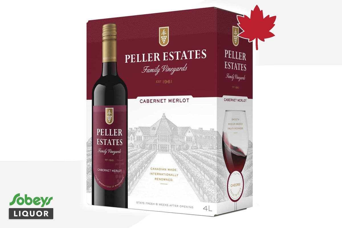 Peller Family Vineyards Cabernet Merlot (1 x 4 L)