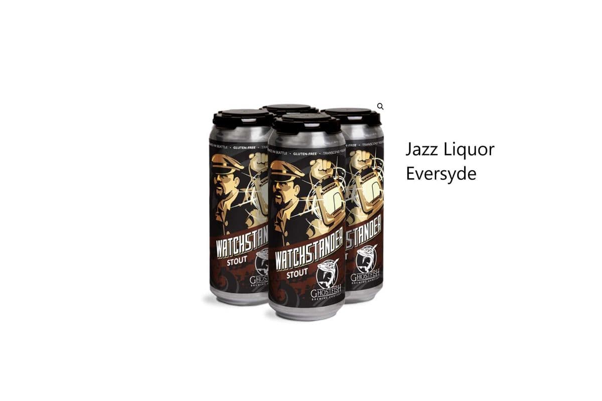 GHOSTFISH - WATCHSTANDER STOUT CANS (1 x 473ML)