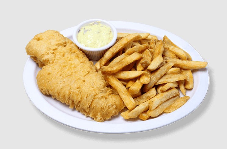 Fish (1 pc) with Chips