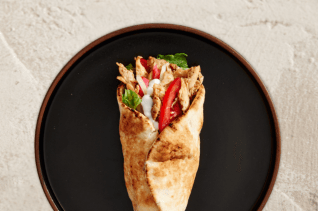 Chicken Shawarma Wrap / Wrap au poulet shawarma