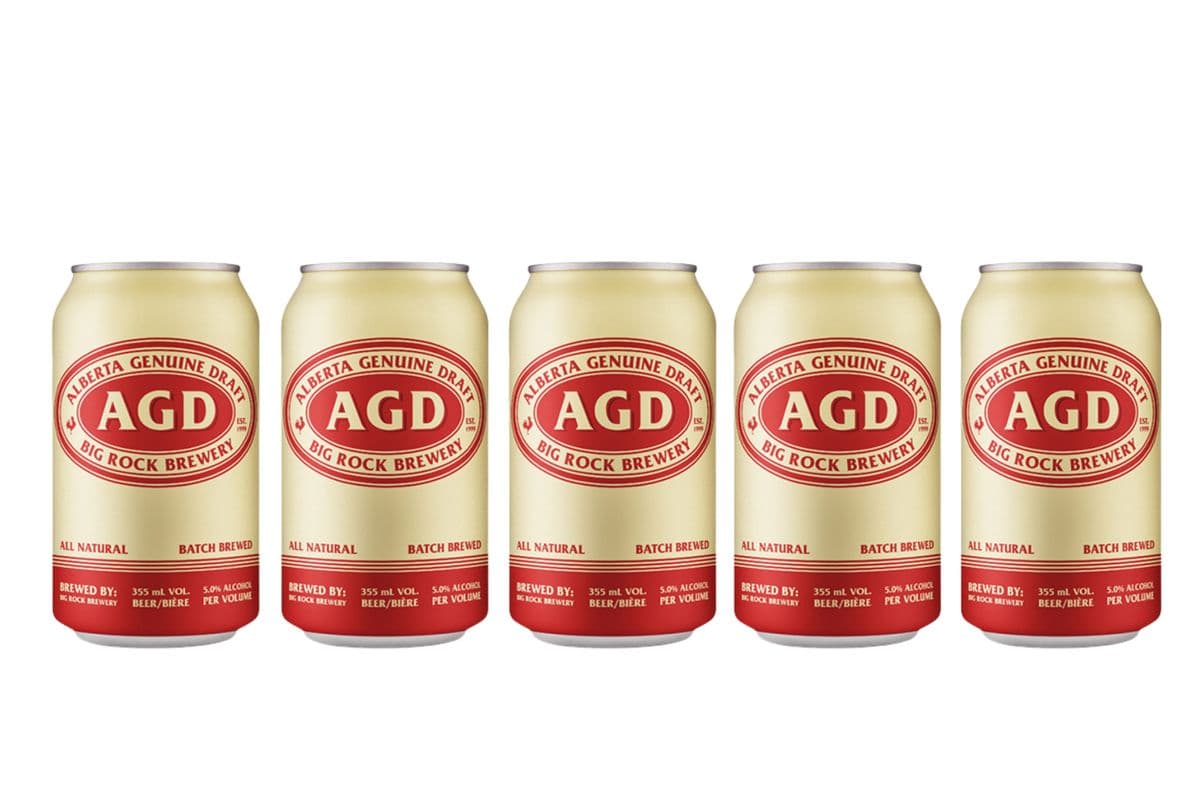 Alberta Genuine Draft (6 Cans) (1 x 355ml)