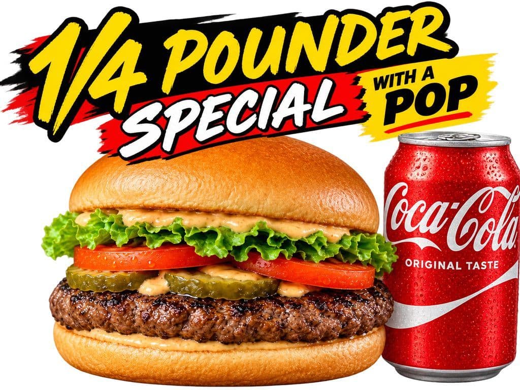 1/4 Pounder Home-Burger