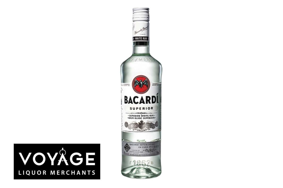 Bacardi Superior White Rum (1 x 750 ml)