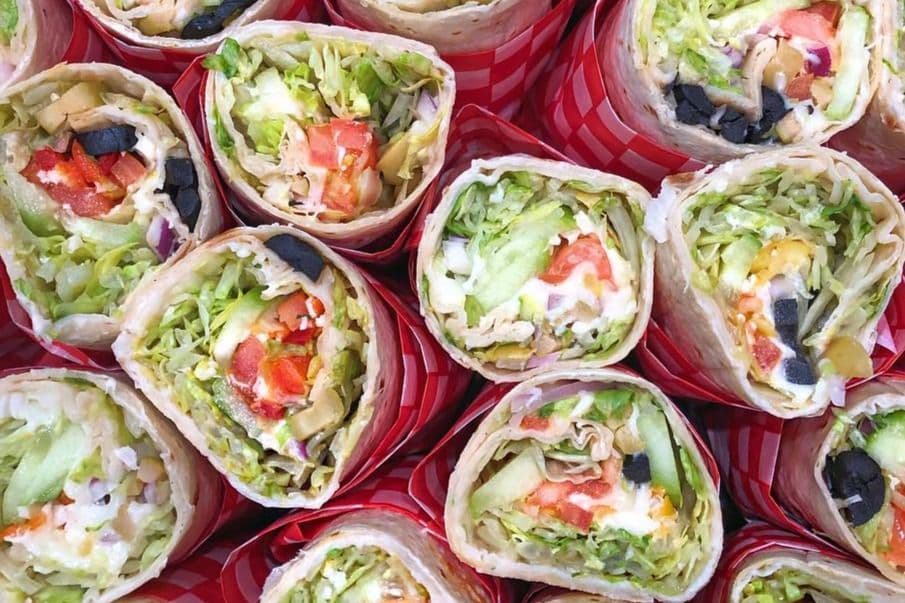Wrap végétarien / Vegetarian Wrap