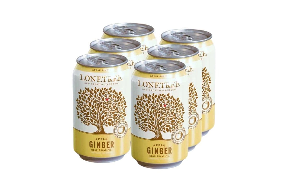 Lonetree Ginger Apple Dry Cider (6 Packs) (6 x 355ML)