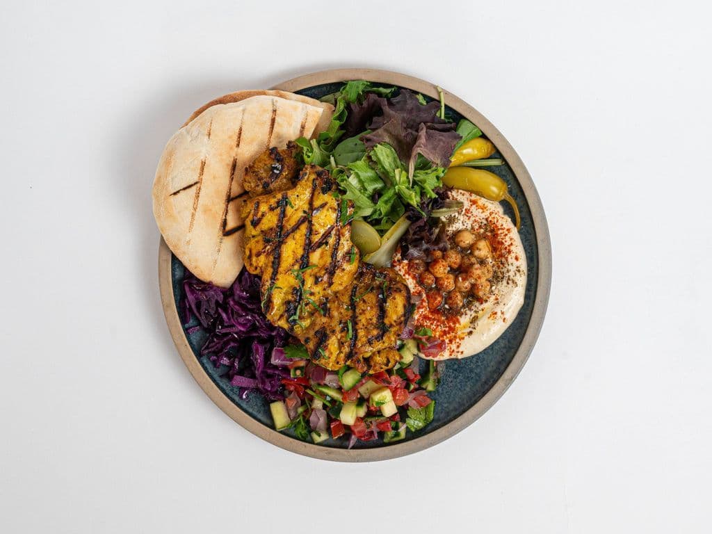 Levant Chicken Plate