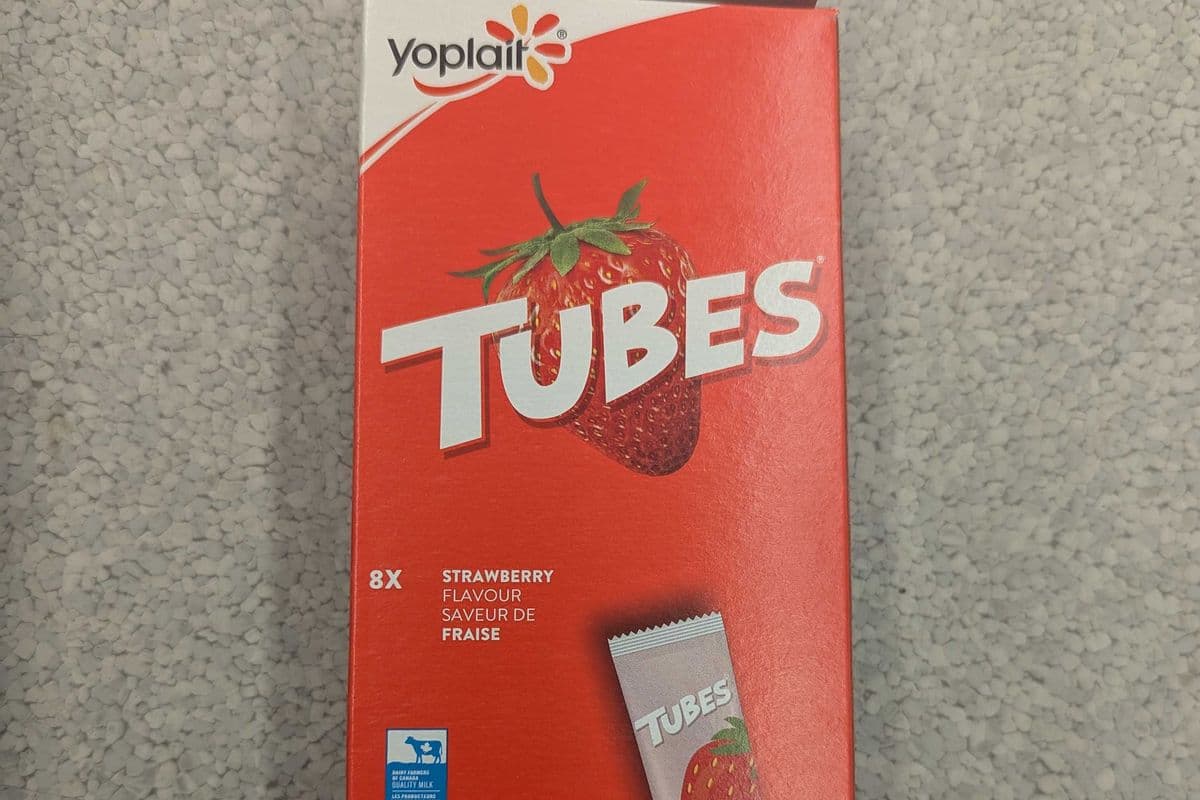 Yoplait Yogurt Tubes - Strawberry (8x56g)
