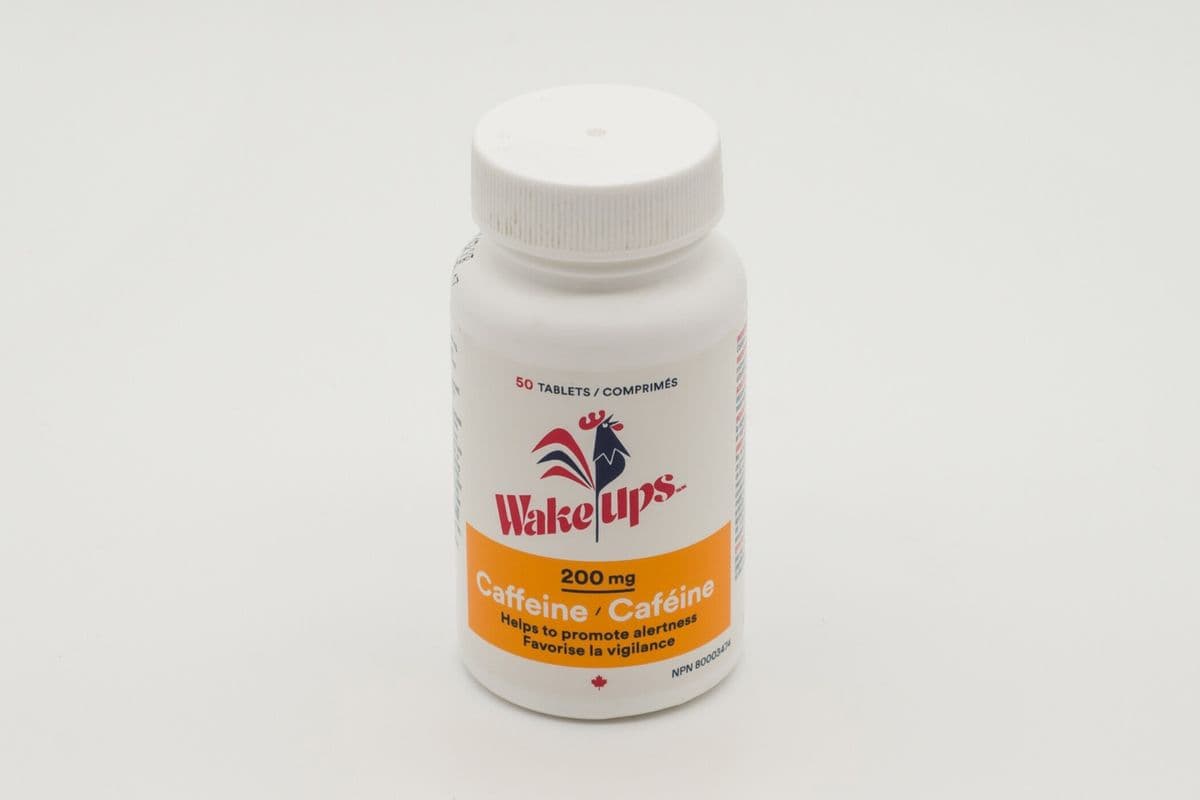 Wake Ups Caffeine Tablets (200 mg x 50 ct)