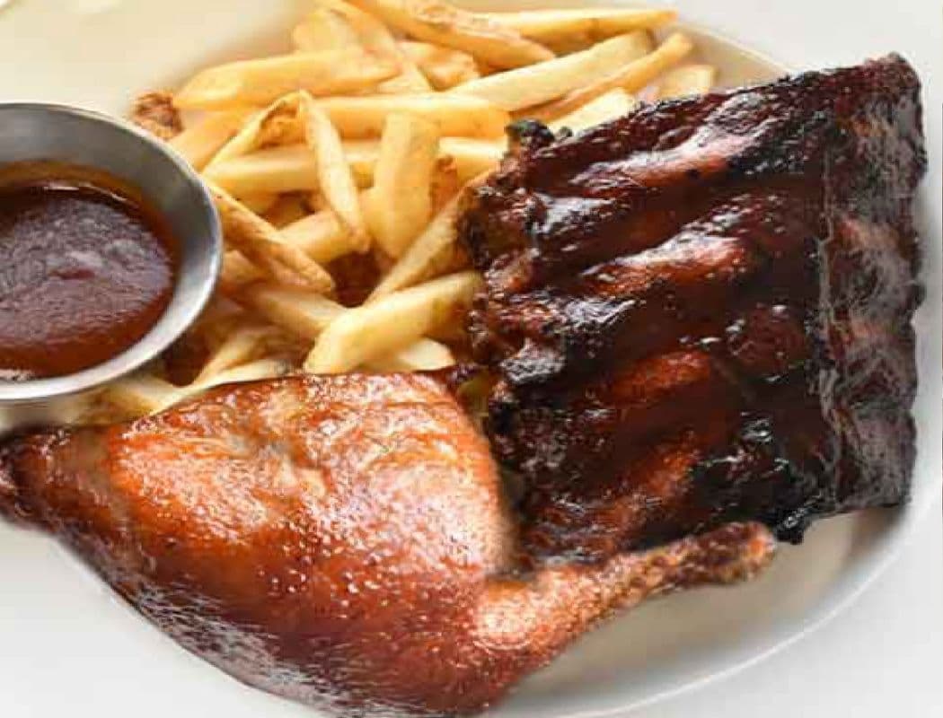 Chicken and Rib Combo