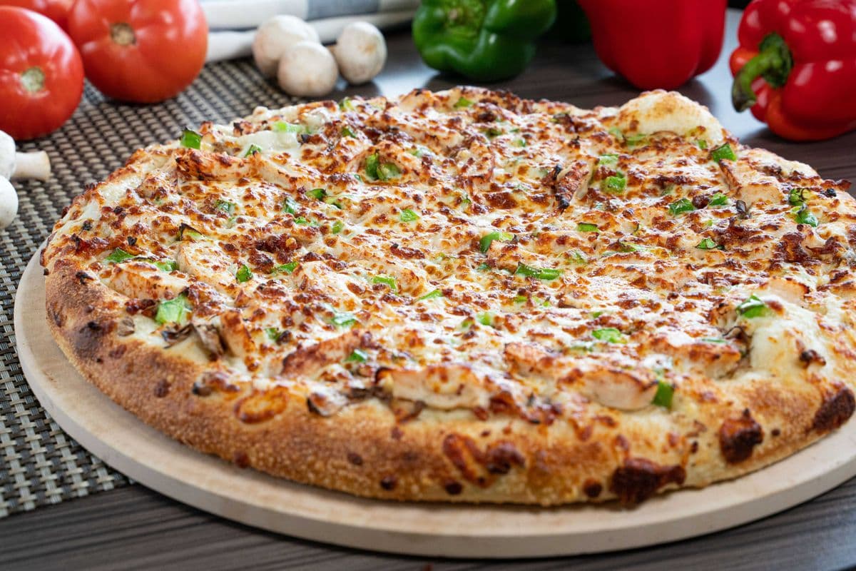 Small Alfredo Chicken Pizza