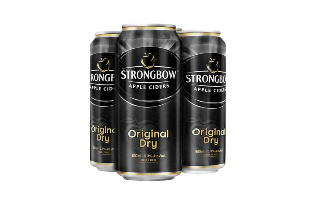 Strongbow Apple Cider (4 x 450 ml Tall Cans)