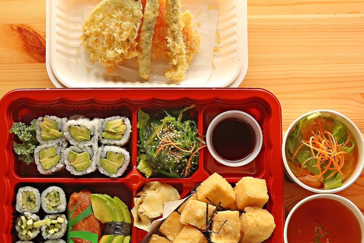 Dinner Vegetable Bento