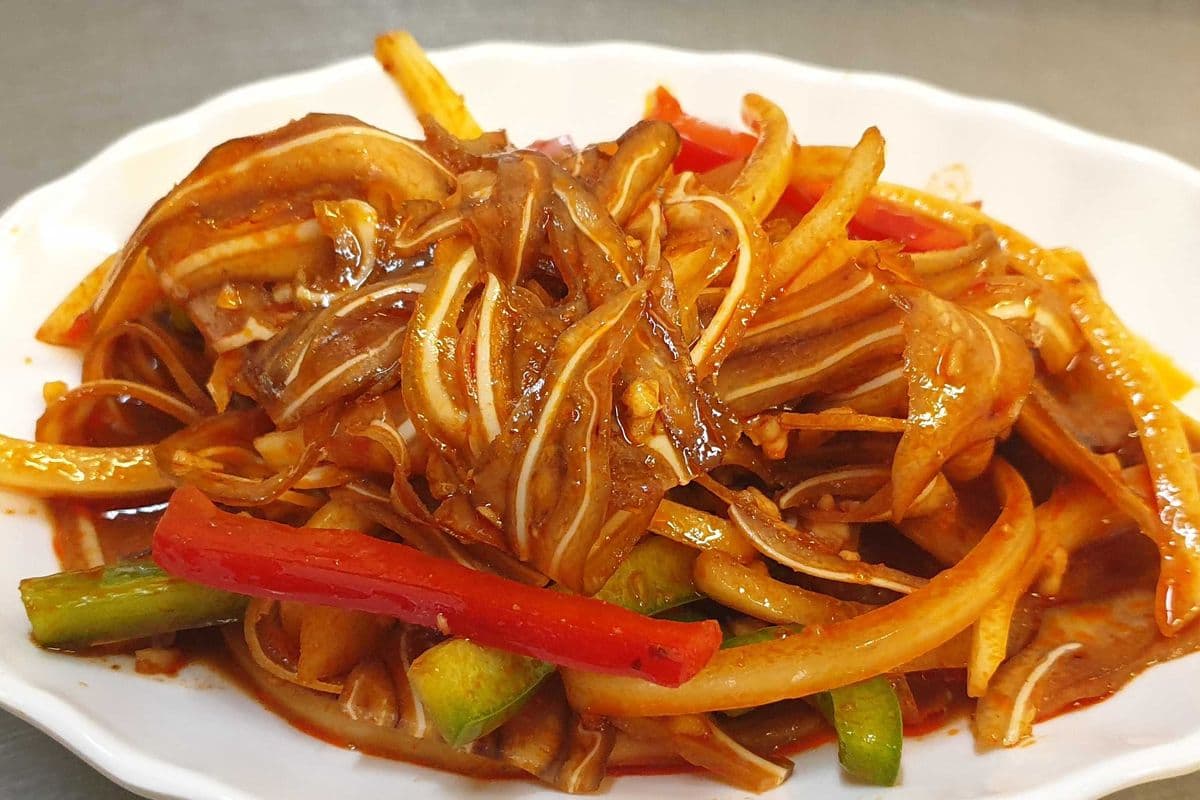 1612. Shredded Pig’s Ear with Chilli