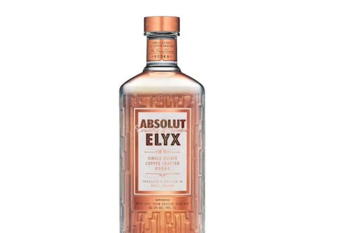 ABSOLUT ELYX COPPER CRAFTED VODKA 750ML (1 x 750ML)