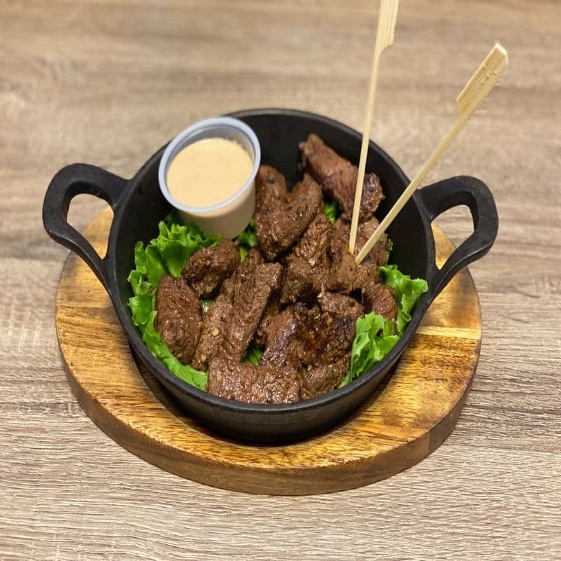 Strike Out Steak Bites