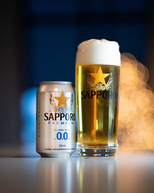 Non alcoholic Sapporo beer (Can)