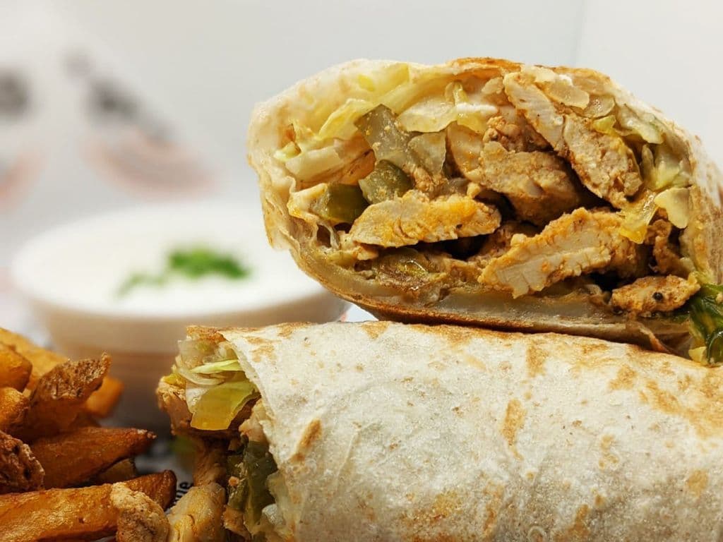SAJ CHICKEN WRAP