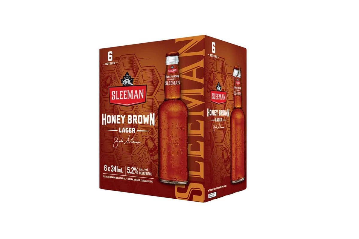 Sleeman Honey Brown (6 Pack) (6 x 341 ml Bottle)