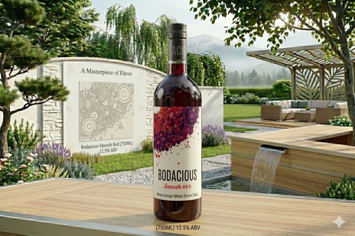 BODACIOUS SMOOTH RED (750ML) 12.5% ABV (1 x 750 mL)