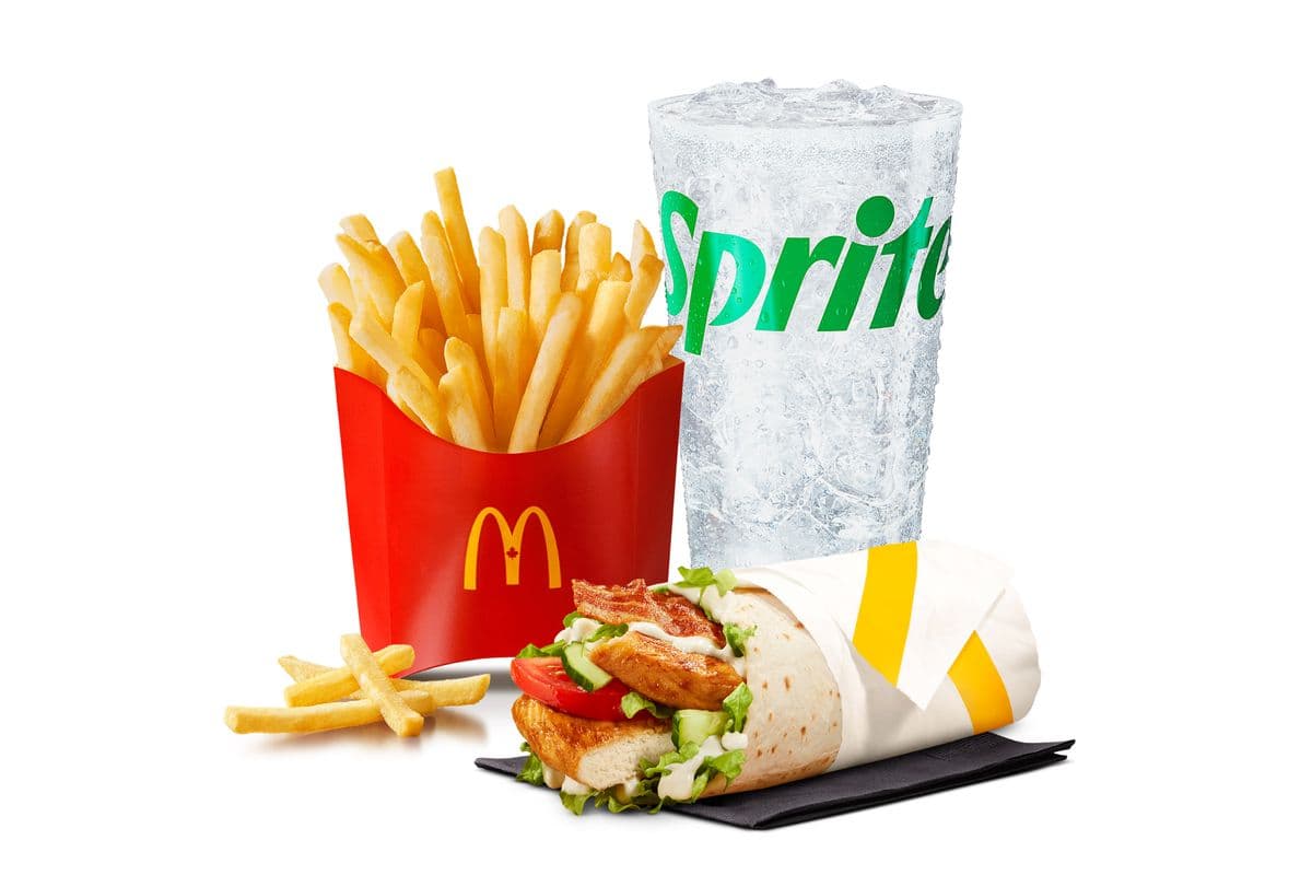 Trio McWrap Poulet et bacon avec poulet grillé [830-1040 Cal]