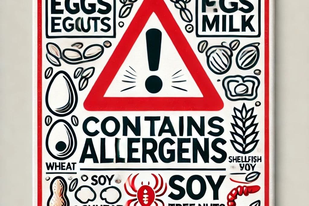 *Food Allergy Warning*