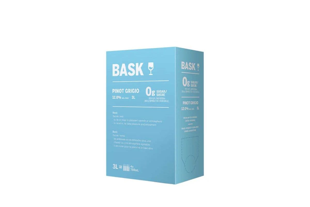★ Bask Pinot Grigio (3L) | SAVINGS EVERYDAY — ZERO SUGAR REFRESHMENT | (1 x 3000ml)