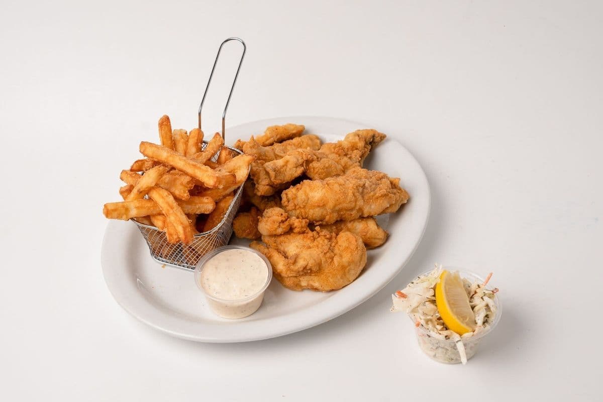 Fried Lake Erie Yellow Perch