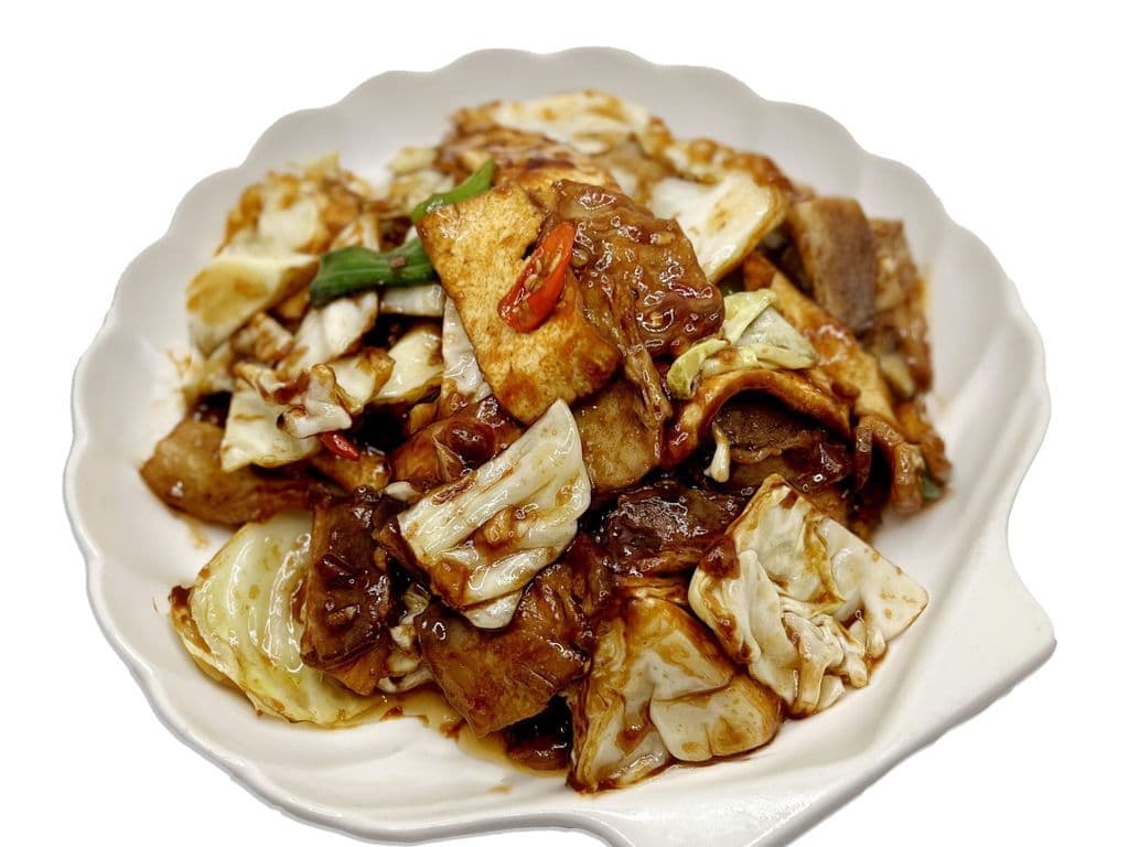 Garlic&Chili pork，cabbage combo（回鍋肉套餐）