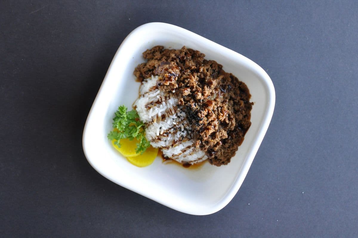 Minced Pork on Rice