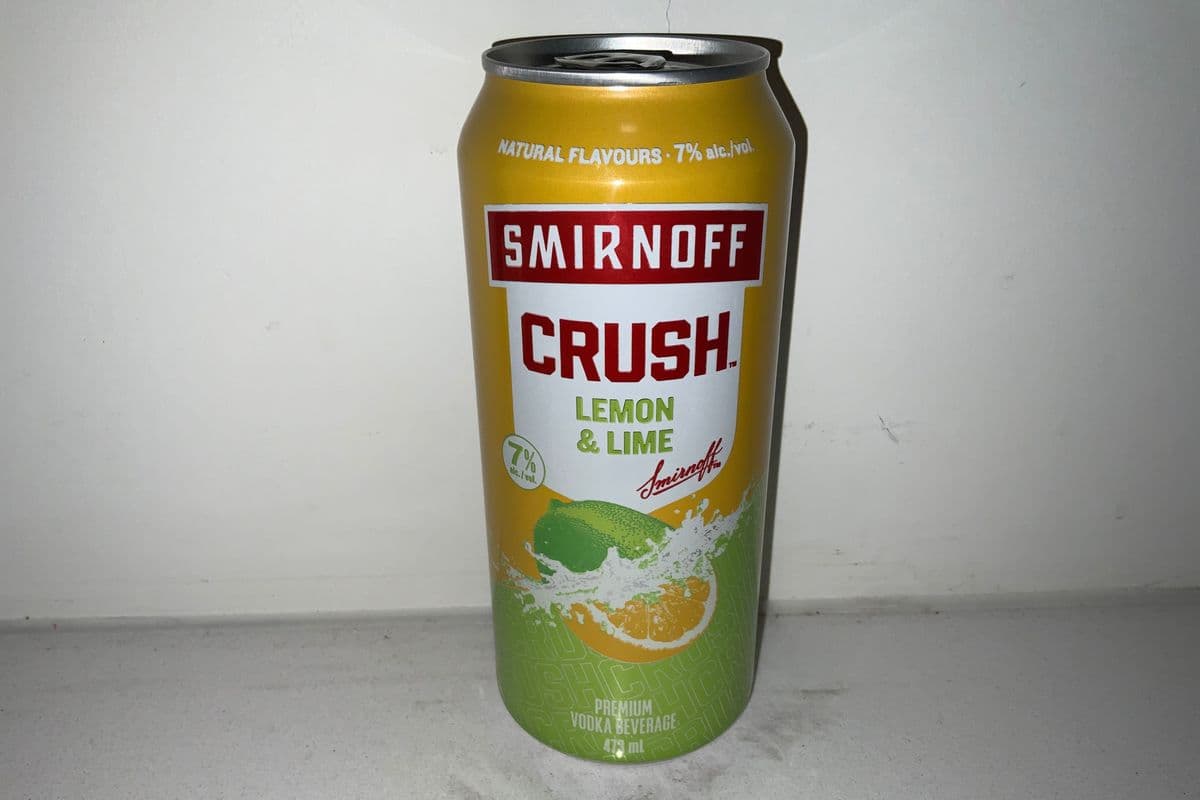 SMIRNOFF CRUSH - LEMON LIME (1 x 473ml)