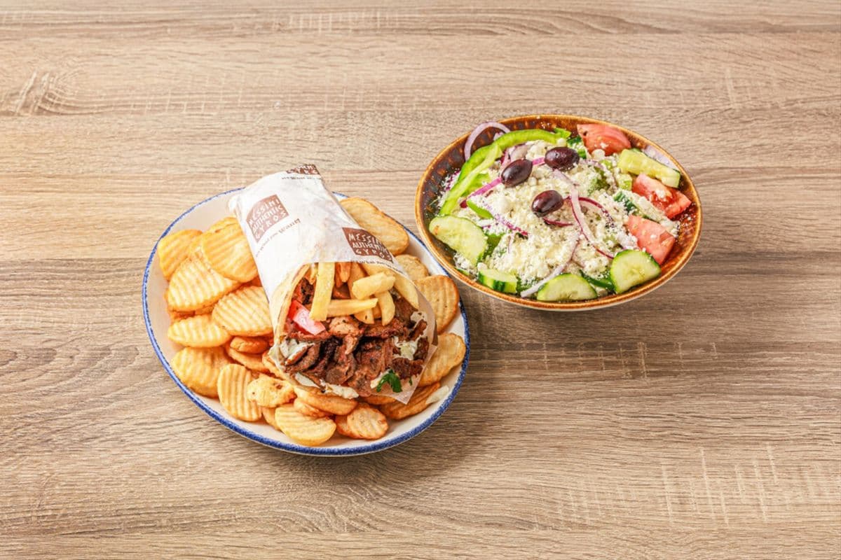 Gyro Dinner Meat Plate