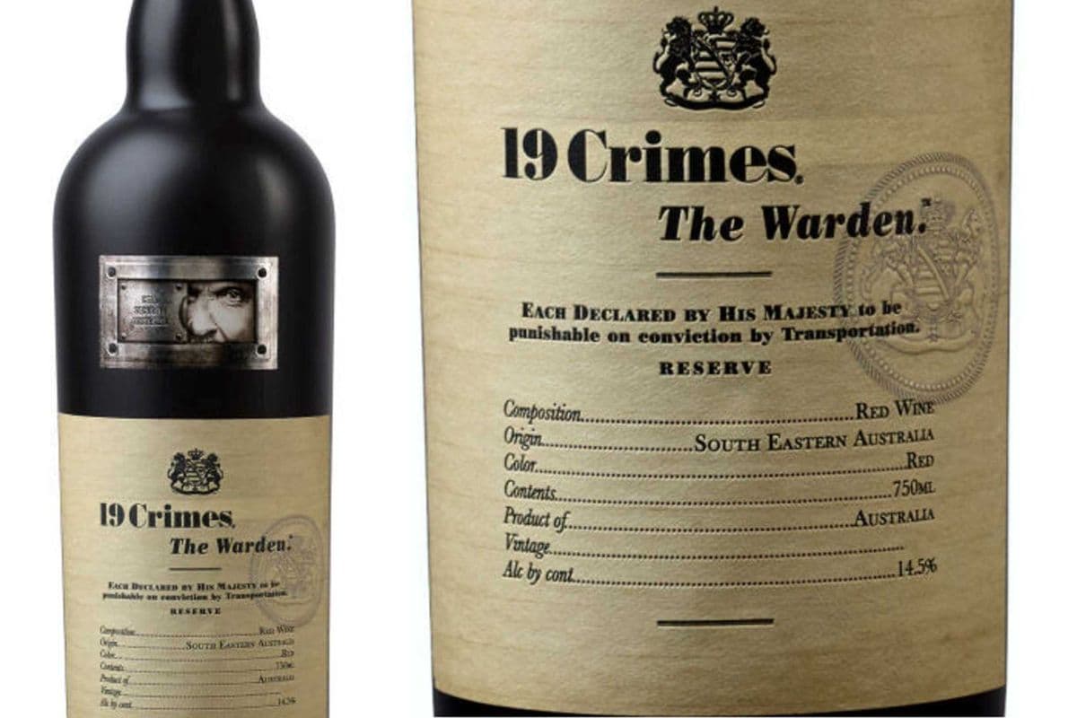 19 CRIMES THE WARDEN RED BLEND (750ML) (1 x 750ML)