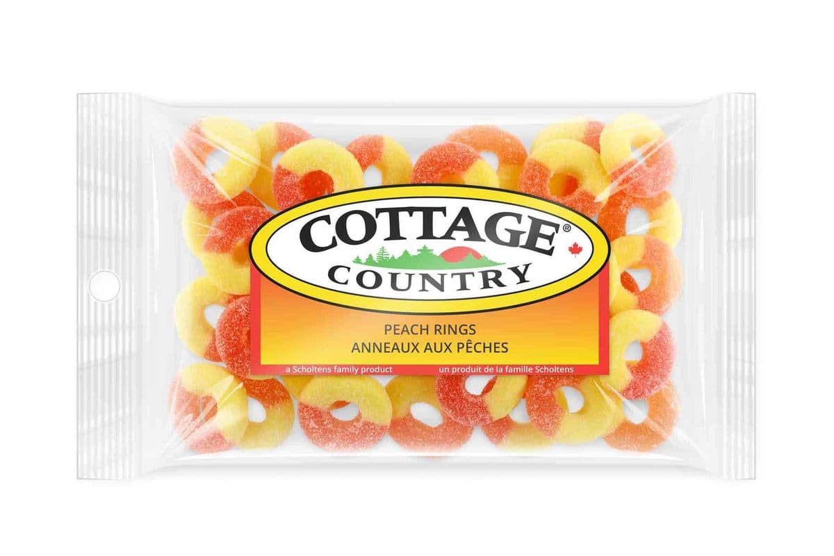 Cottage Country Peach Rings 140g