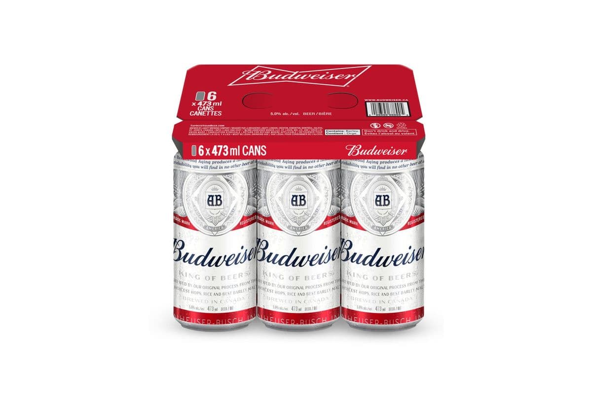Budweiser 6x473ml (6 x 473 ml)