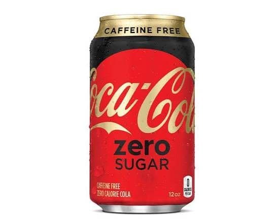 Coca Cola Zero Caffeine-Sucre 355mL / Coca-cola Zero caffeine+zero Sugar 355mL