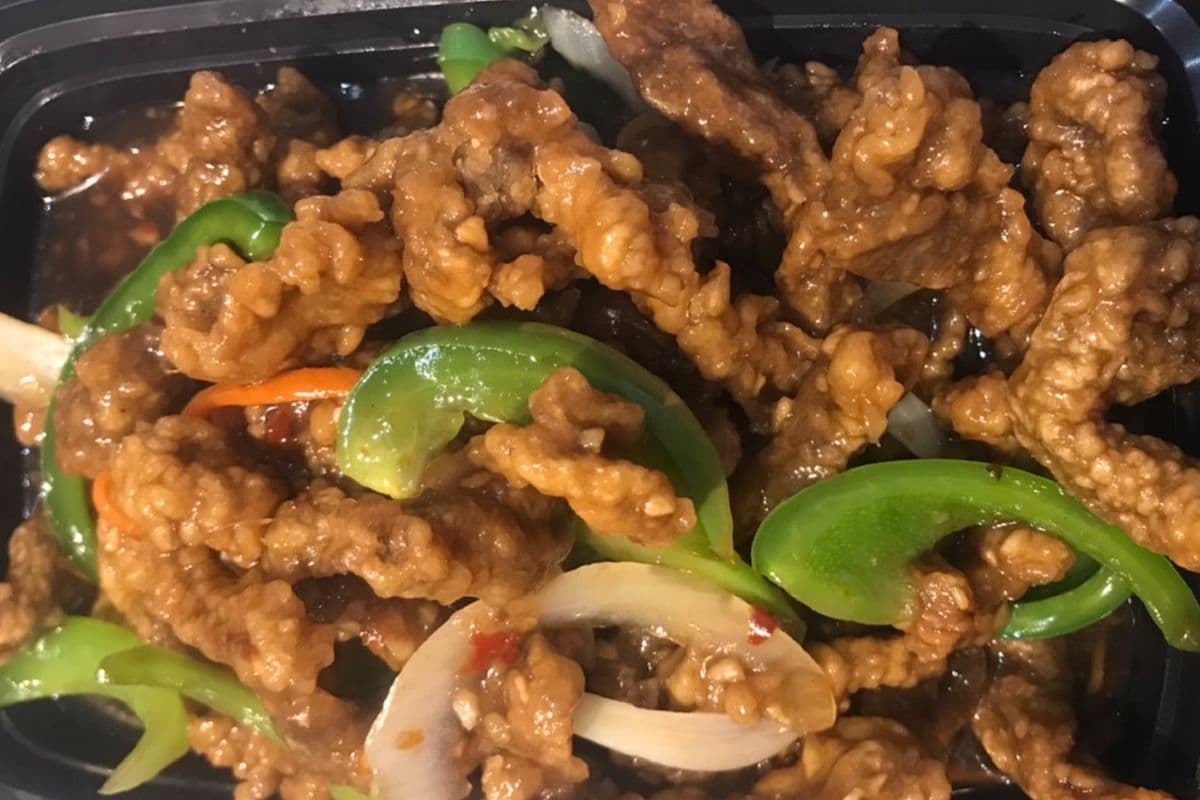 46. Szechuan Beef (Ginger Beef)