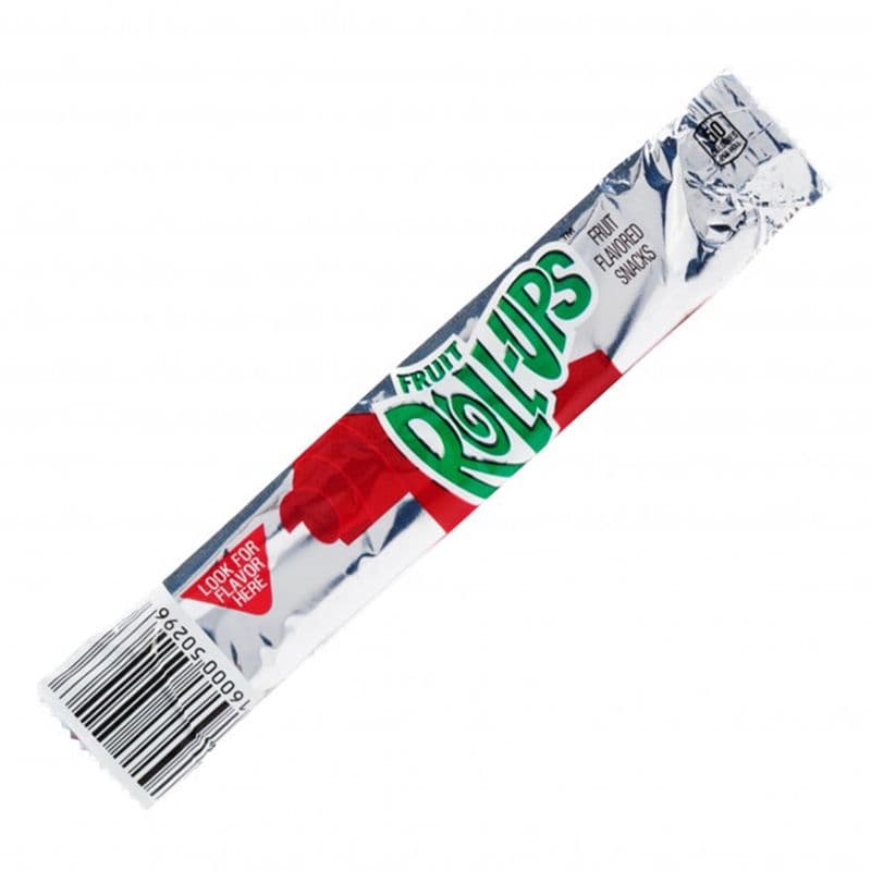 Fruit Roll-ups Collation a Saveur de Fruits Tye Dye 14g/ Fruit Flavoured Snack 14g Tye Dye